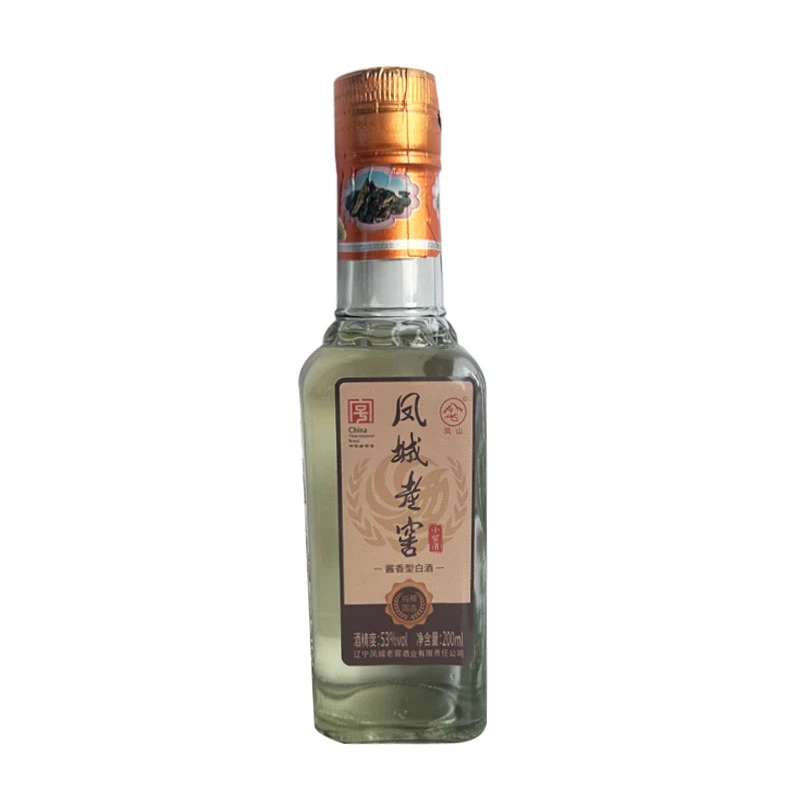 凤城老窖小酱酒53度200ml酱香型白酒大高粱酒53度200ml