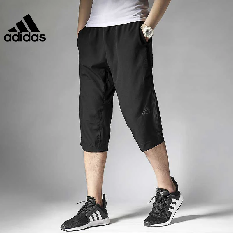 adidas/阿迪达斯【商城】男子运动裤夏季训练休闲百搭七分裤 BK0982