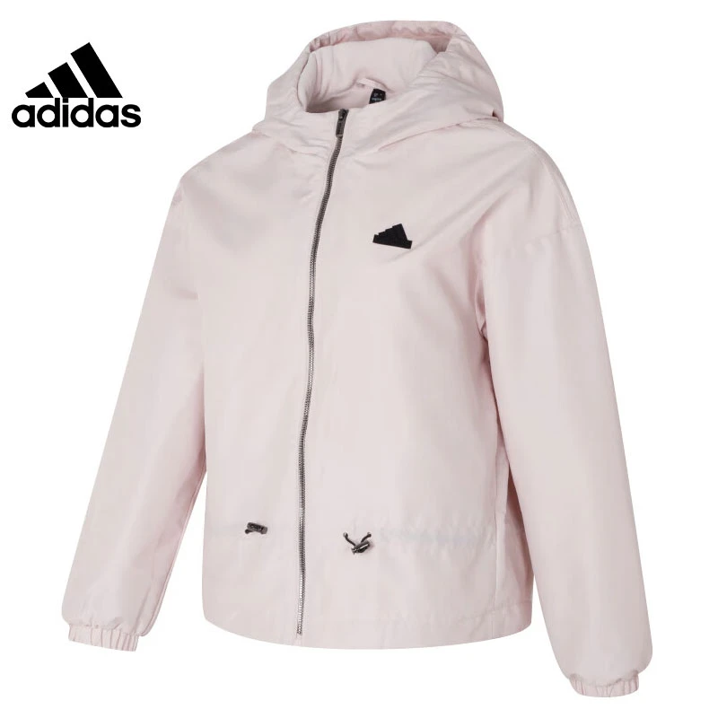 adidas/阿迪达斯女子春季运动训练休闲连帽夹克外套 IM8815