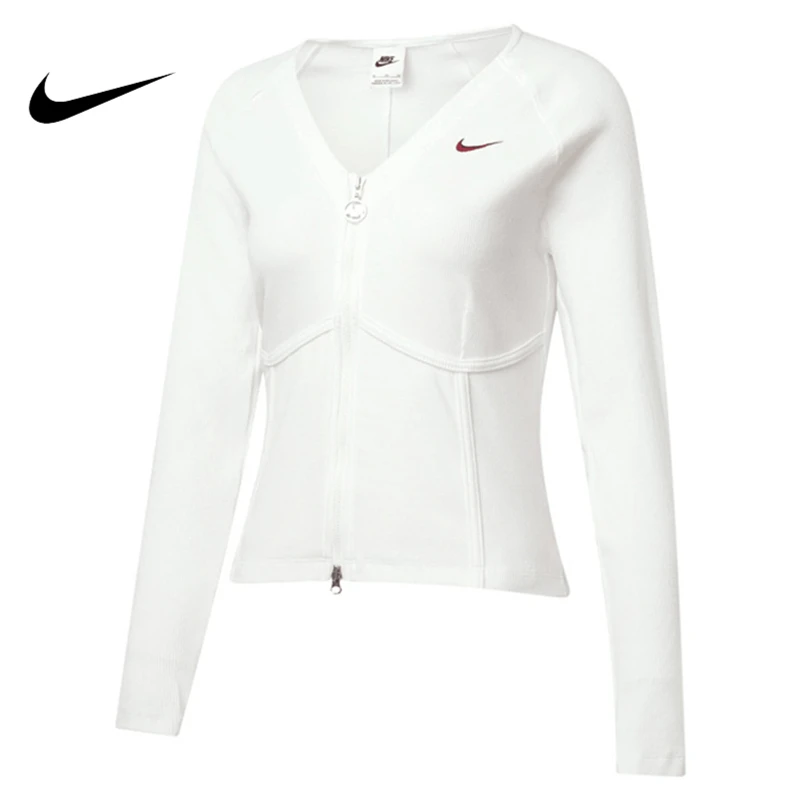 Nike/耐克女子春季运动训练休闲时尚修身长袖T恤 HF1133-100