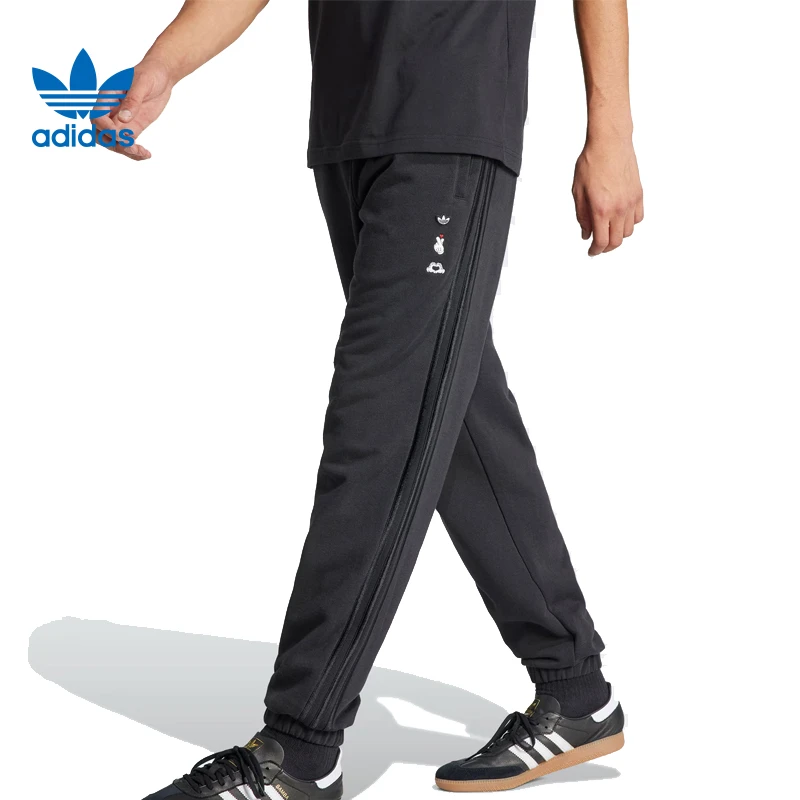 adidas/阿迪达斯三叶草男子春季运动休闲长裤裤子 IY2267
