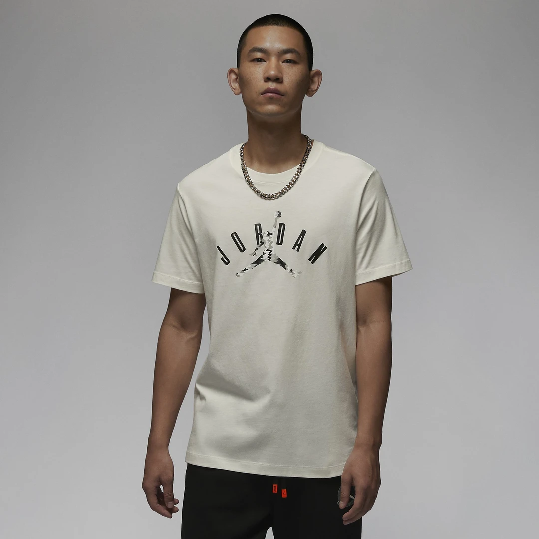Nike/耐克男子JORDAN 运动训练休闲圆领短袖T恤 FB7366-133