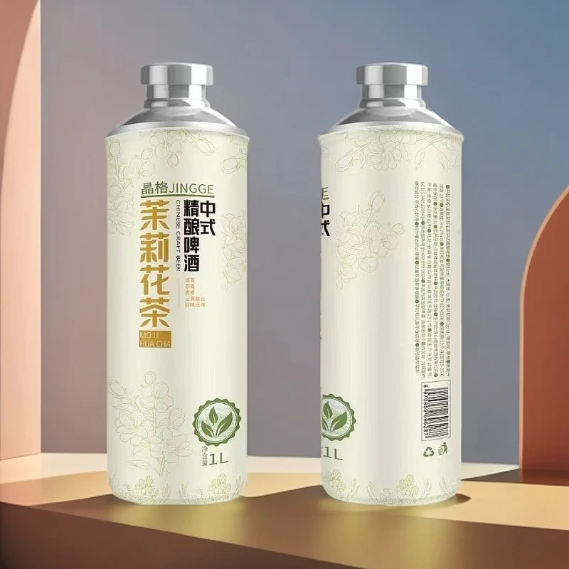 晶格茉莉花茶中式精酿啤酒1Lx6听