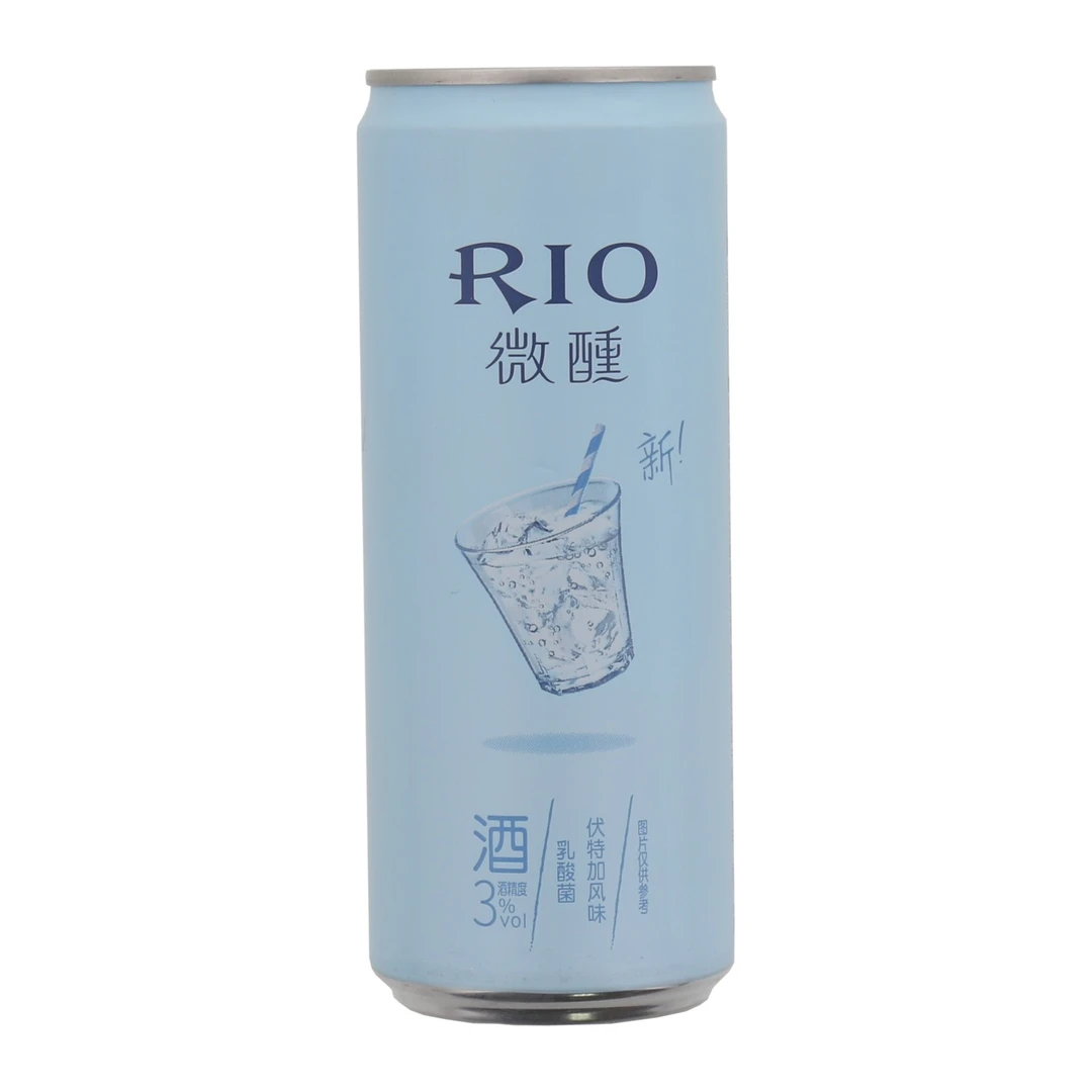 RIO/锐澳微醺3°乳酸菌伏特加风味330ml*24听