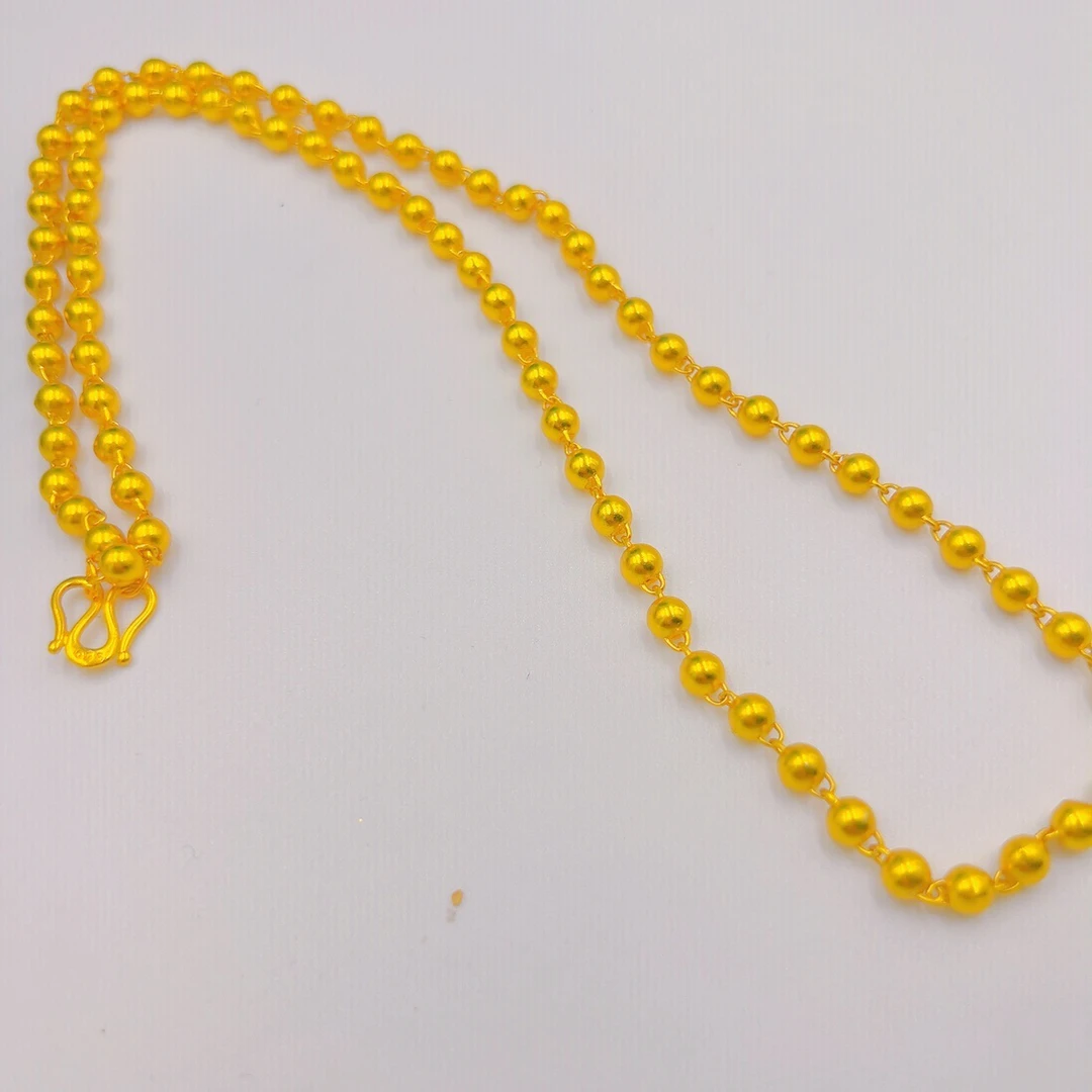 铜合金项链 铜合金长款链子nipal不易掉色不易过敏颈链饰品百搭