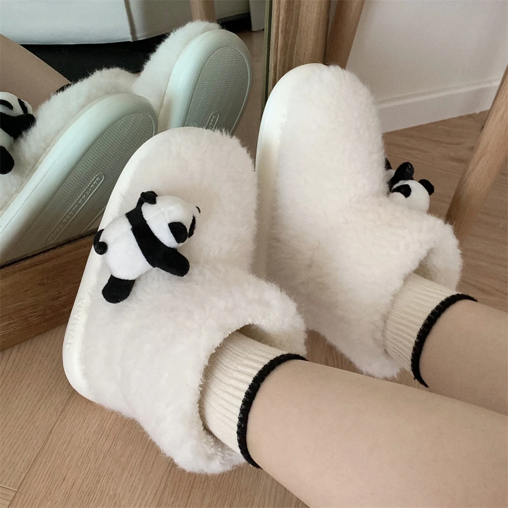 呆萌趴趴熊保暖可爱短筒靴保暖舒适雪地靴女士冬季加厚棉靴加绒