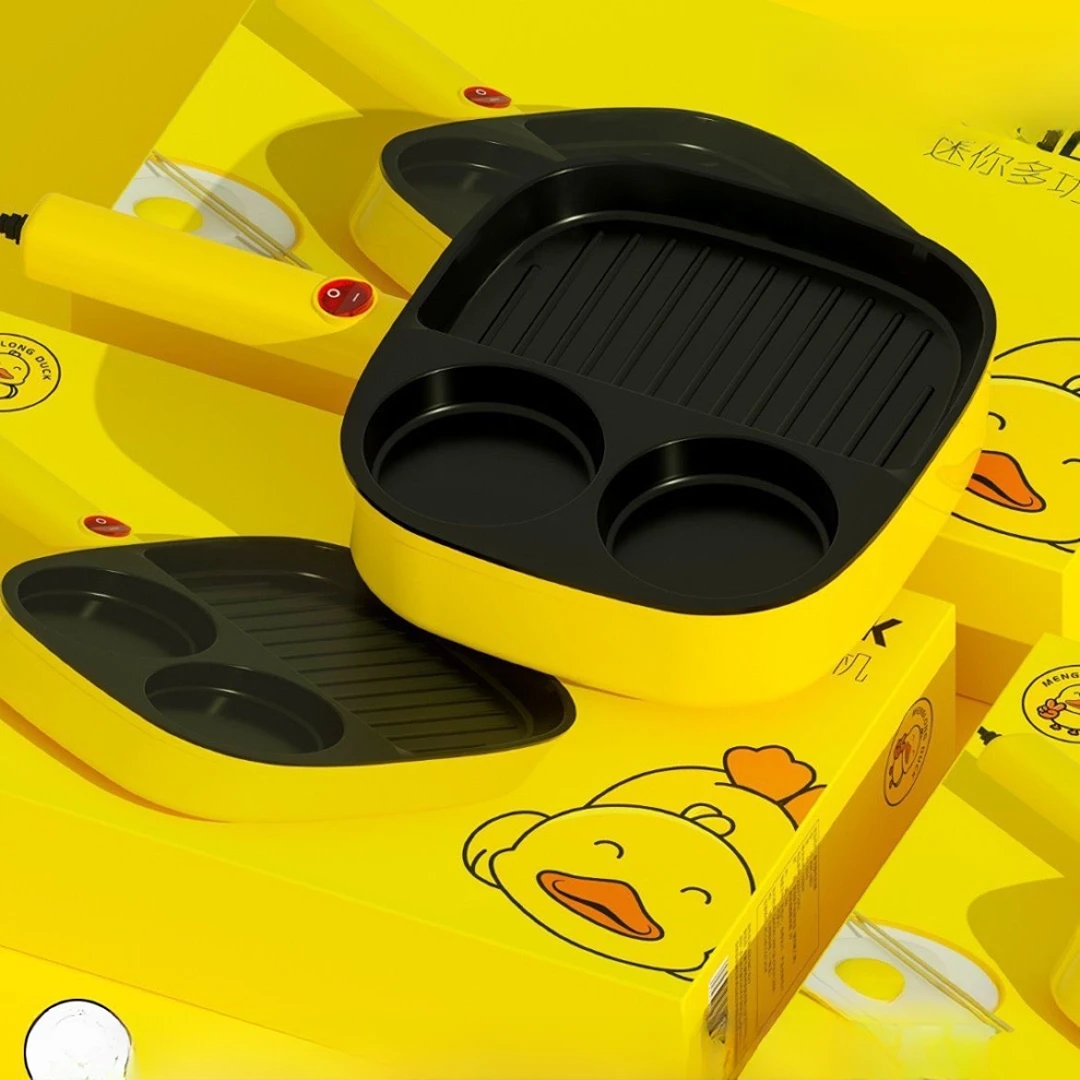 多功能早餐机面包机家用小型电饼铛