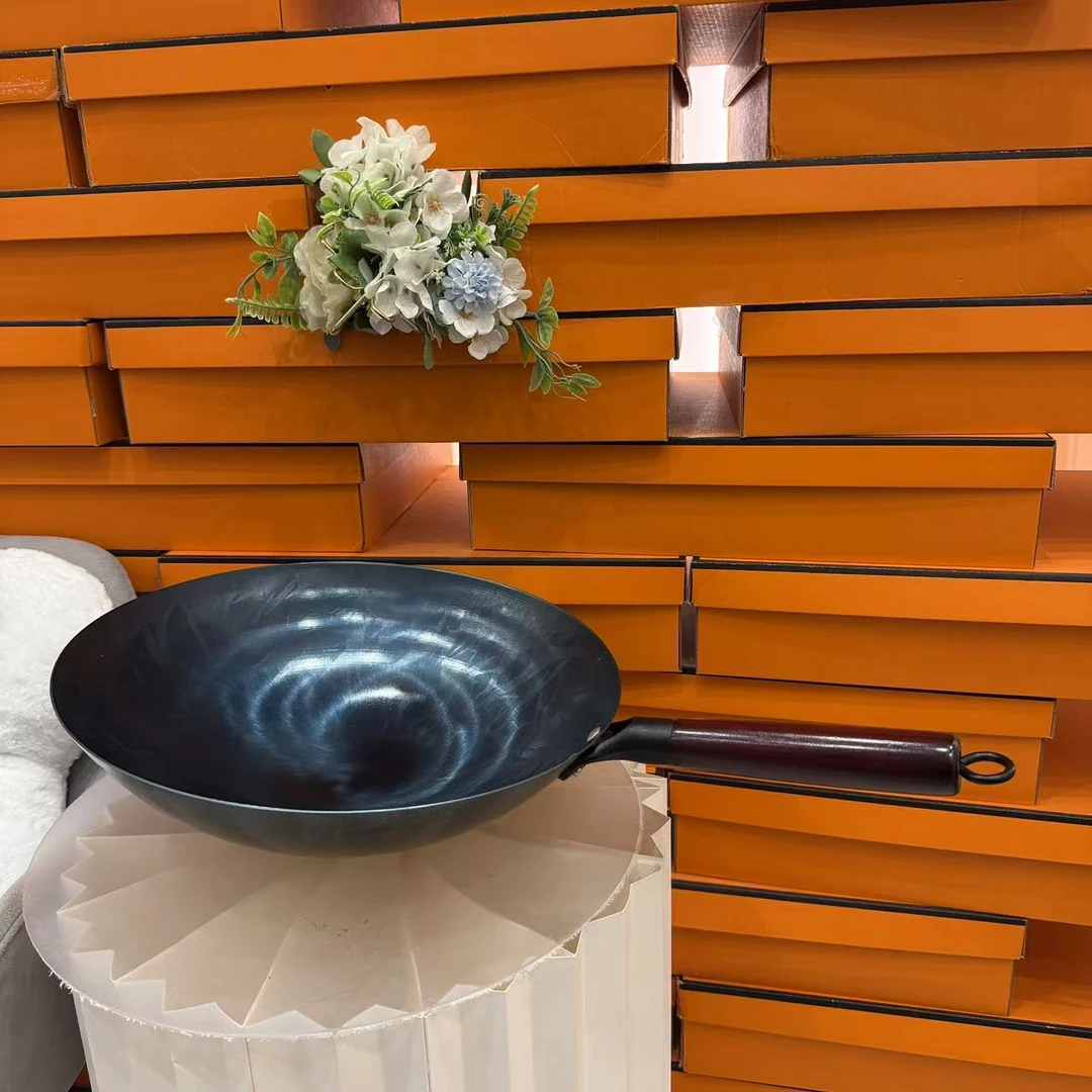 新品老式铁锅炒锅