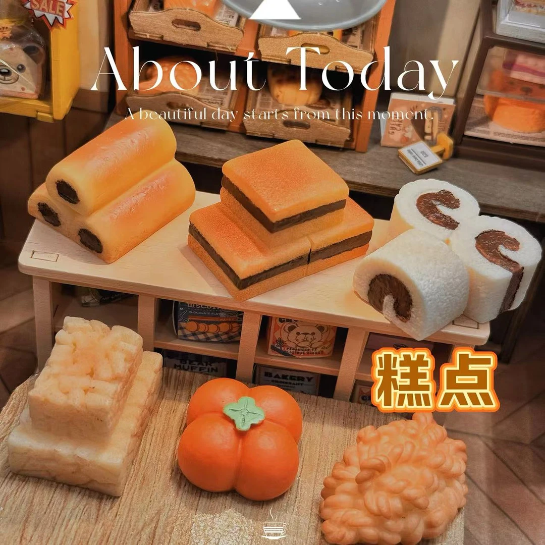 【糕点】仿真食完diy树脂配件迷你玩具配件