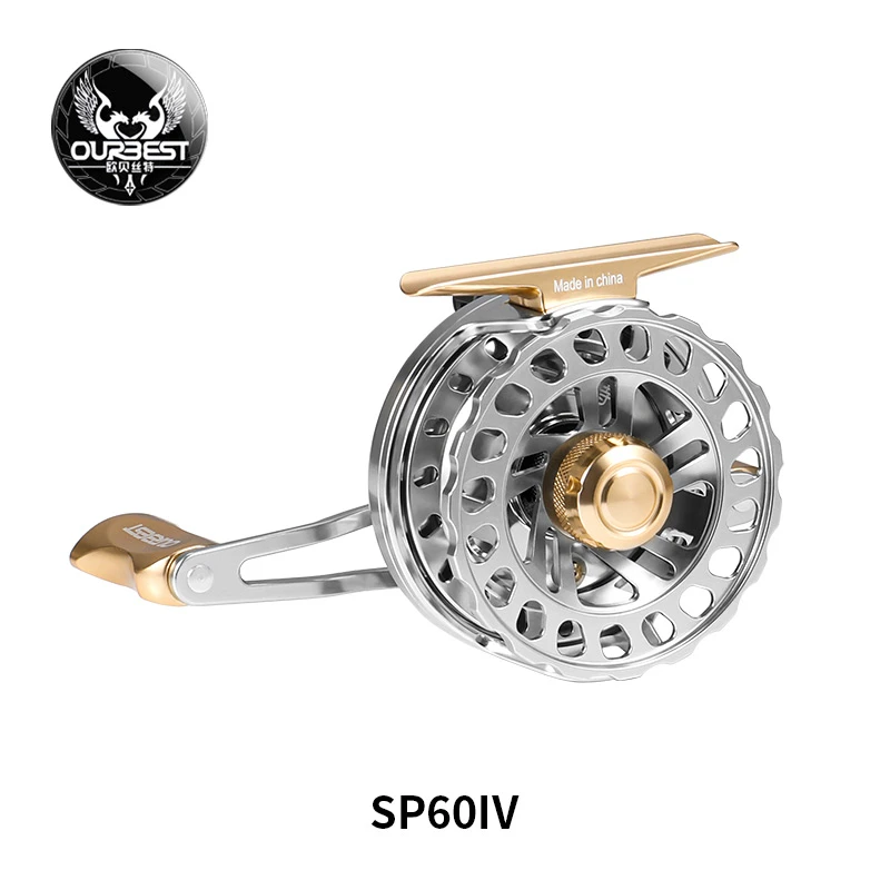 OURBEST/欧贝丝特SP60四代全金属带泄力筏钓轮海钓轮桥筏轮冰钓轮