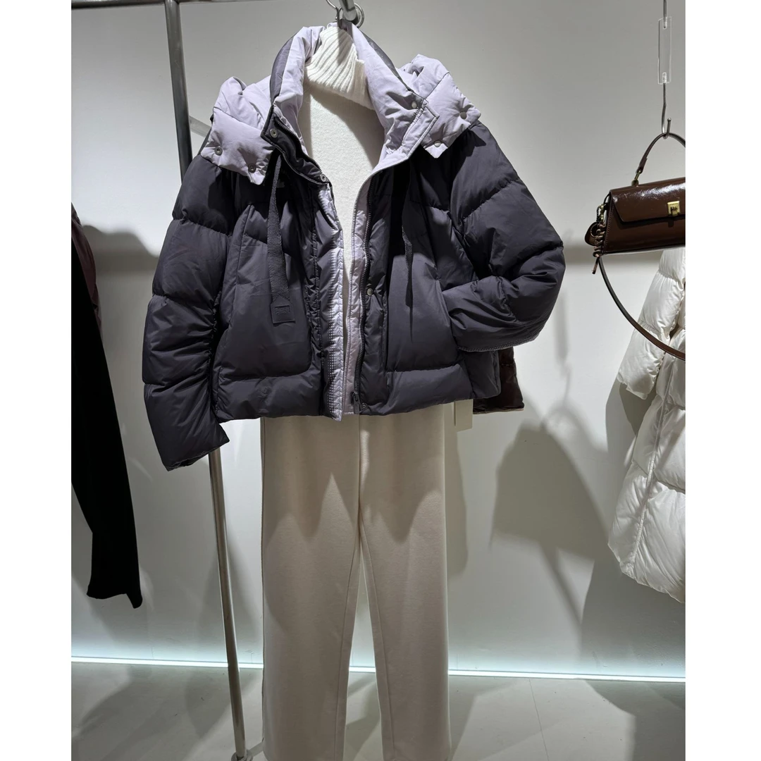 2024新款鹅绒服短款两色可选（直播间专卖）