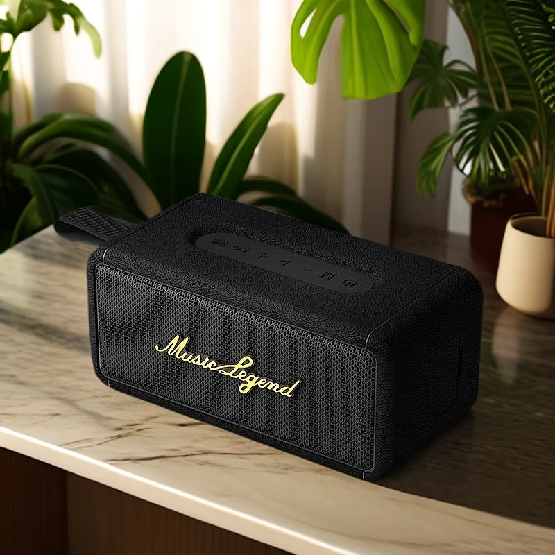 音乐传奇T18迷你蓝牙音箱无线桌面电脑音响低音炮高音质户外便携