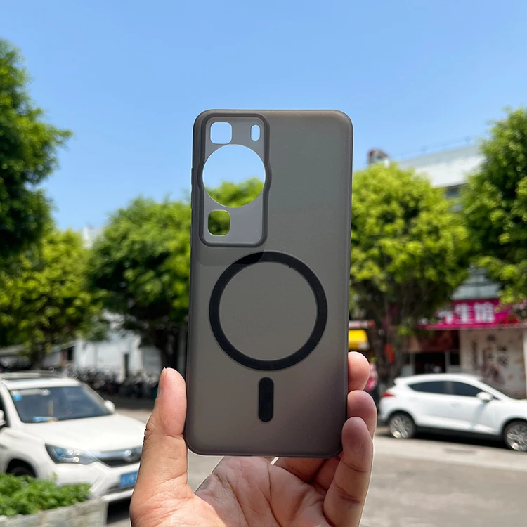 华为P60磁吸手机壳MAGSAFE加强磁力车载无线充防摔全包镜头Pro