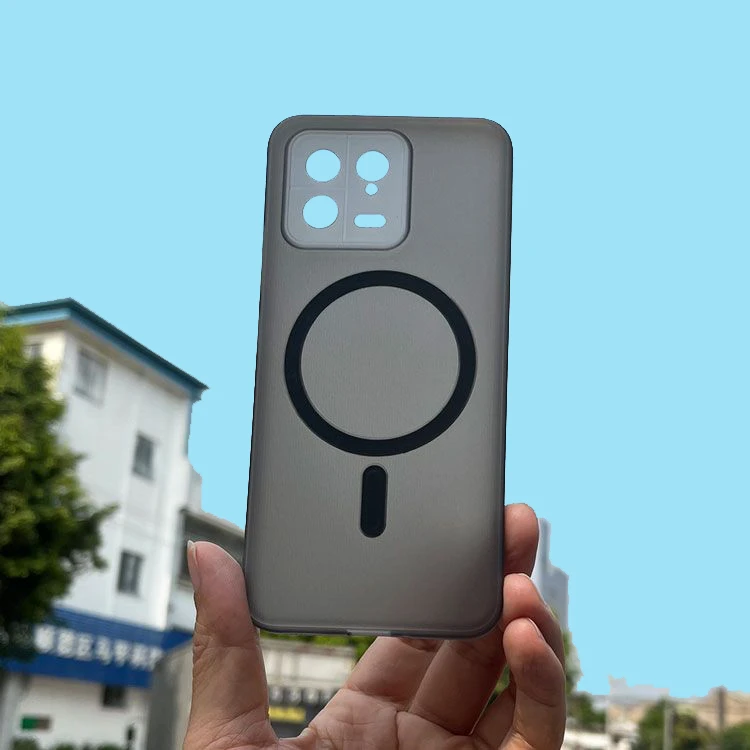 小米13磁吸手机壳MAGSAFE加强磁力车载无线充全包镜头小米13PRO