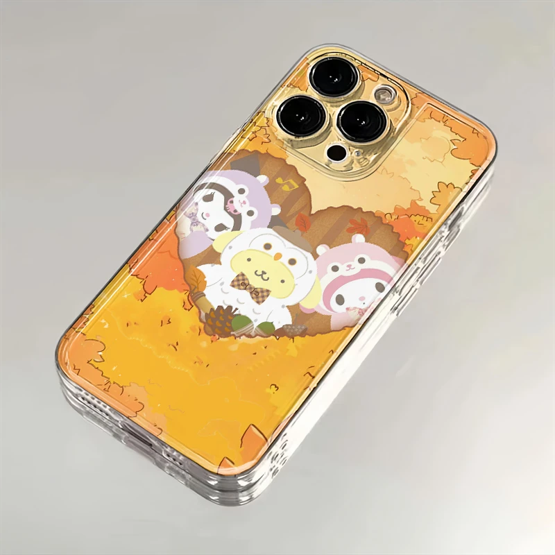 深秋三丽鸥适用苹果iPhone15/16promax华为手机壳13/12/14太空11