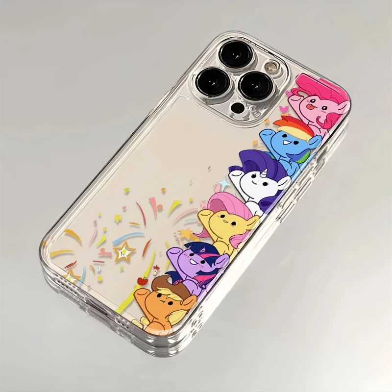 小马宝莉M6苹果华为iPhone15/14promax/13/12/11手机壳xs软太空壳