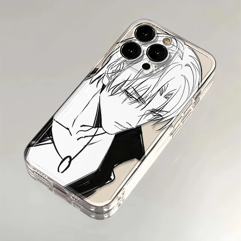 单推查理苏苹果华为iPhone15/14promax/13/12/11手机壳xs软太空壳