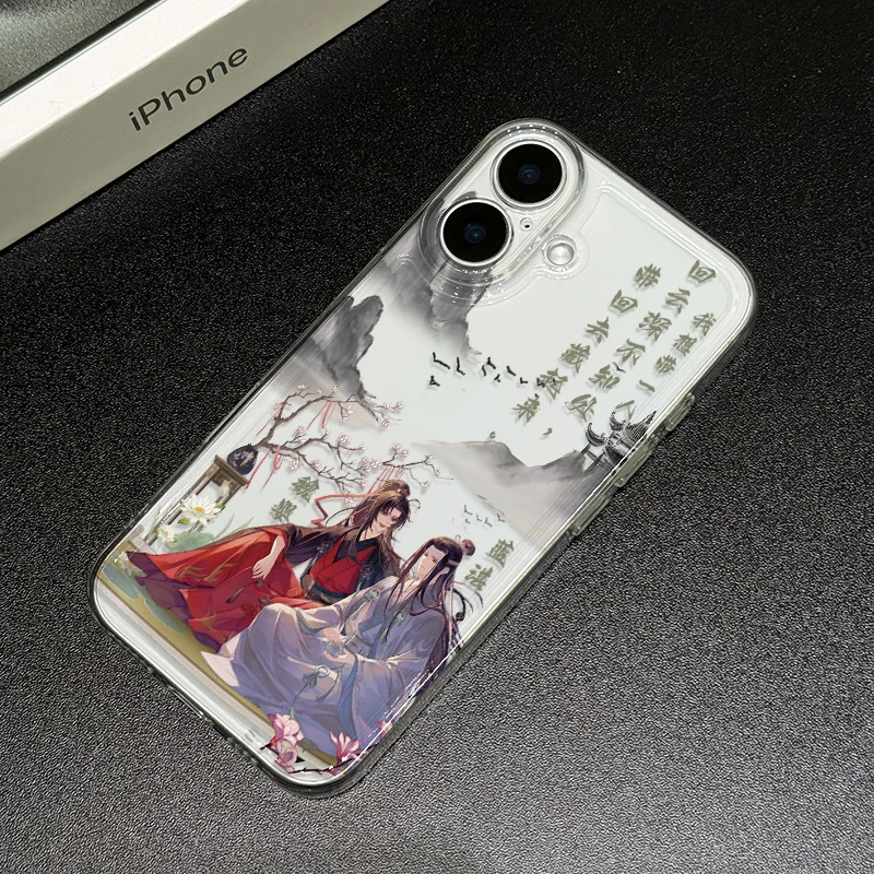 魔道祖师联名适用苹果iPhone15/16promax华为手机壳13/12/14太空
