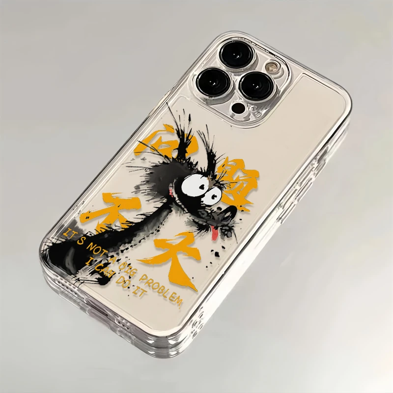 问题不大苹果小米华为iPhone15手机壳14promax太空软壳13/12/11