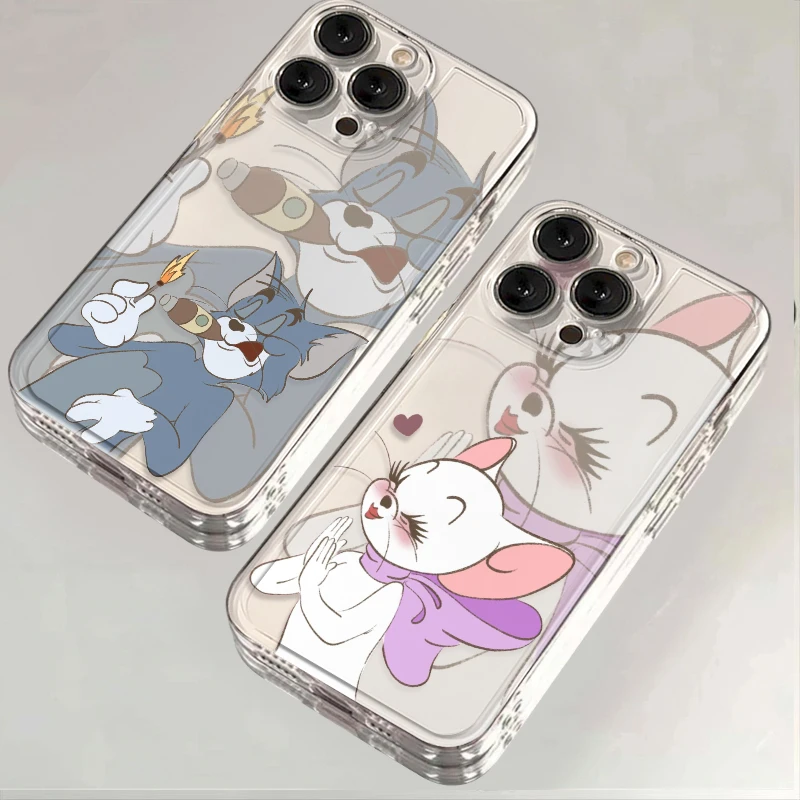 耍帅汤姆适用苹果华为iPhone15/14promax/13/12手机壳xs软太空壳