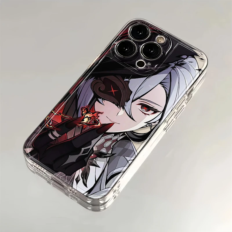 阿蕾奇诺适用苹果华为iPhone15/14promax/13/12手机壳xs软太空壳