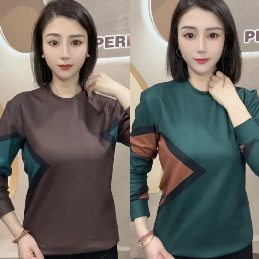 秋冬新款高品质男士时尚轻奢定制双面澳绒百搭保暖长袖套头卫衣