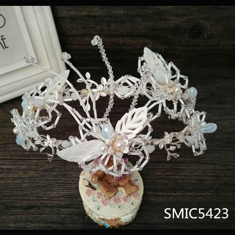 5423铜合金皇冠 非金属硅胶婚庆饰品严选 新娘饰品清库存 NO售后