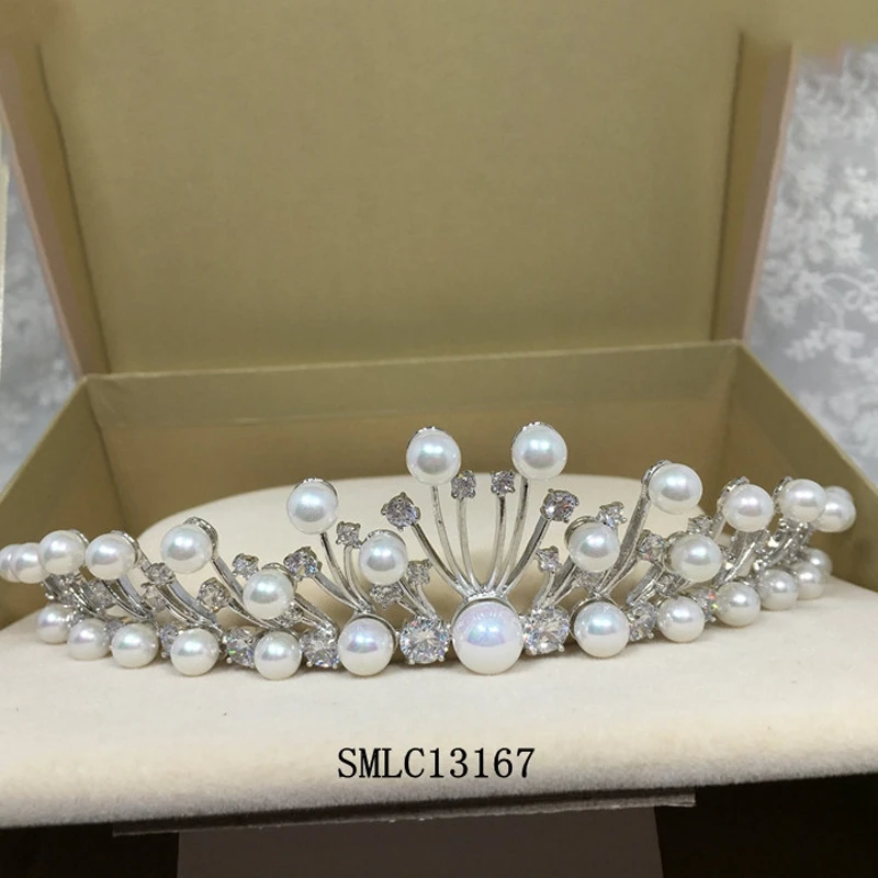 13167铜锆石皇冠 非金属硅胶婚庆饰品严选 新娘饰品清库存 NO售后