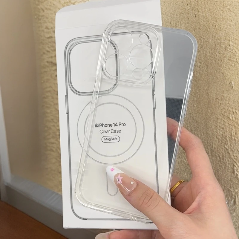 不发黄透明全包精孔软壳适用于iPhone16简约15/14/13手机壳防摔套