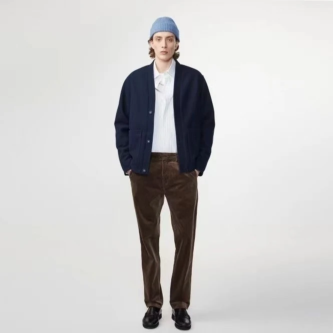 NN 07男士秋冬经典纯色P棉防寒休闲夹克