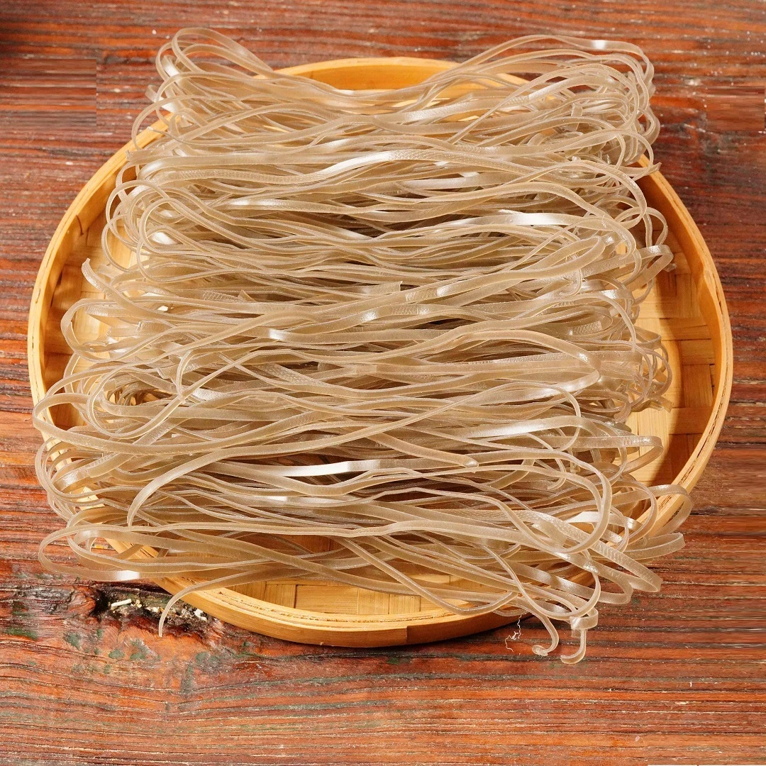 湖南纯红薯粉条粉皮扁粉地瓜粉苕粉传统手工产品食用筋道健康美味