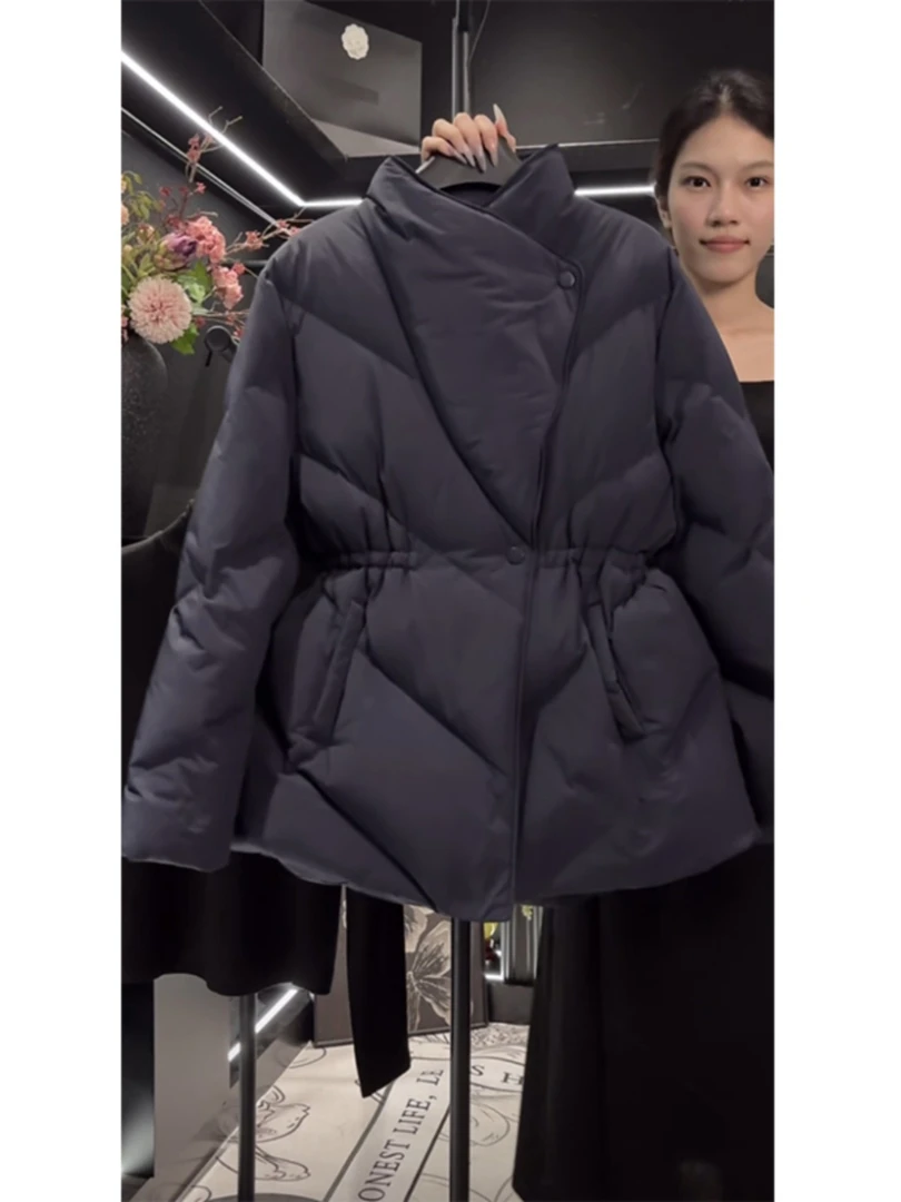 黑色棉袄短款外套冬装女士2024年冬季新款棉服爆款小个子棉衣女装