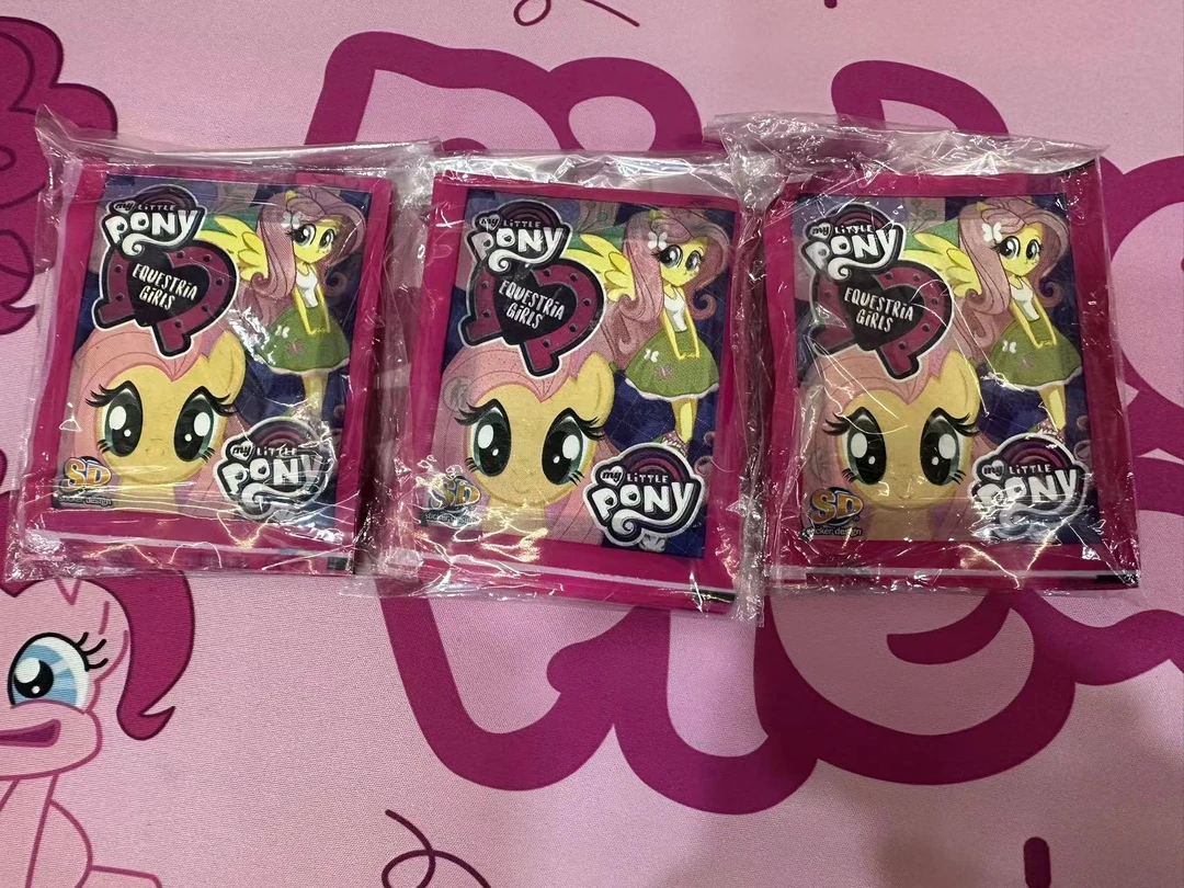 国潮玩具【拆盒】小马宝莉美版 EQG贴纸 卡牌盲盒拆卡