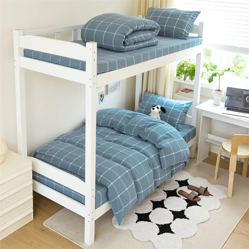 【刘掌柜】 A类全棉床垫套水洗棉学生宿舍上下铺三件套纯棉学生床