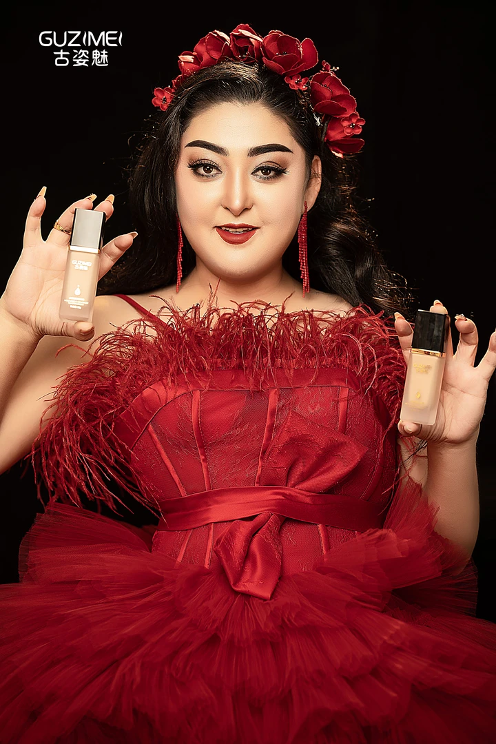 GUZIMEI古姿魅水润遮瑕粉底液