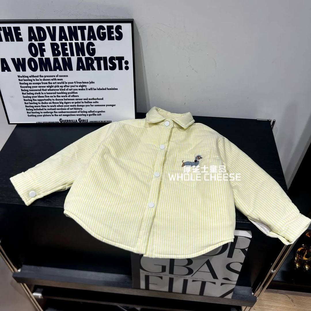 【年前大放价】现货儿童秋冬加厚棉服中小童高级显白保暖外套