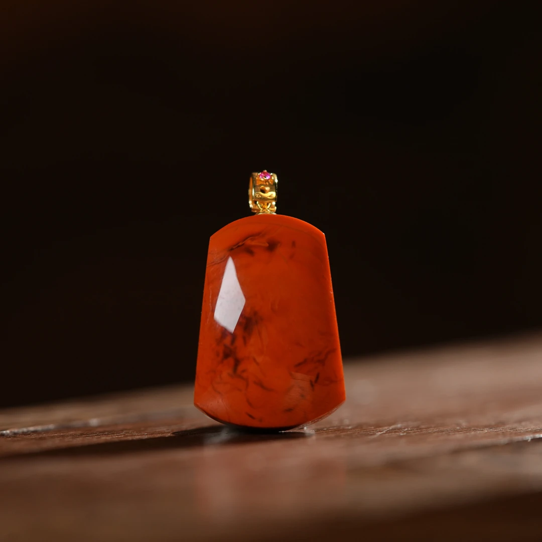 左边婷姐丨南红吊坠（z2242）