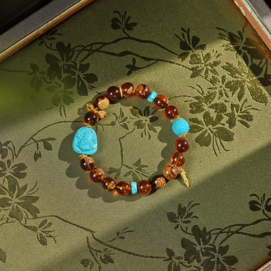 左边婷姐丨绿松石手串（B1272）