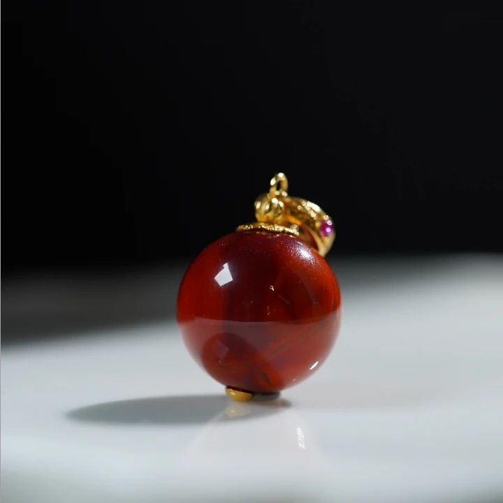 【预售】左边婷姐丨南红吊坠（D240）