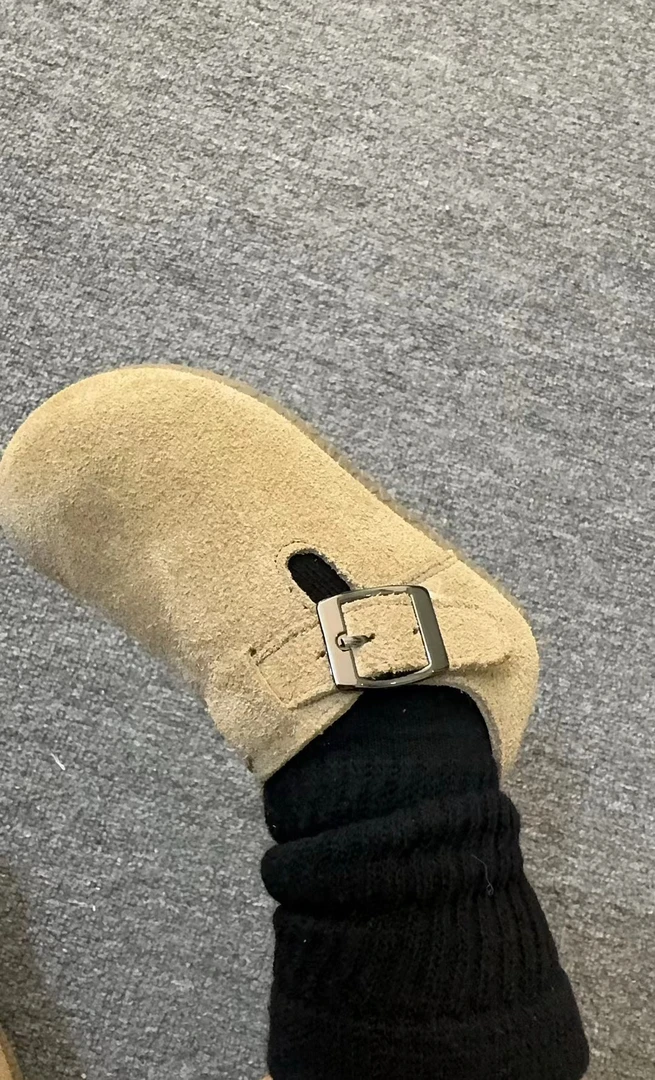 XJ家秋季儿童勃肯鞋软底鞋