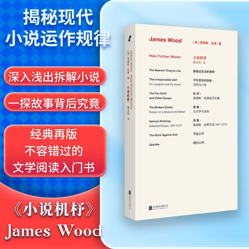 【当当】詹姆斯·伍德系列：小说机杼