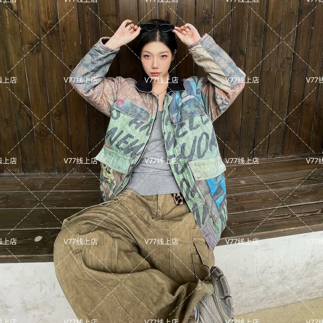 【艺术家外套】Vtiger秋冬棉衣外套男女同款