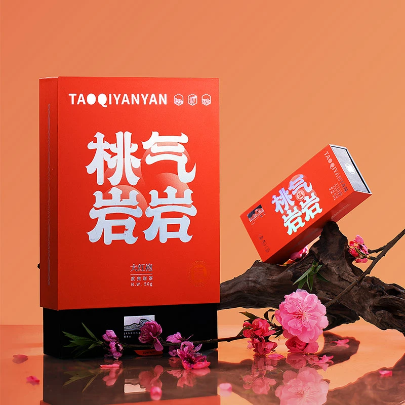 鲜味派【桃气岩岩】金奖大红袍武夷岩茶花果香兰花香乌龙茶武夷山