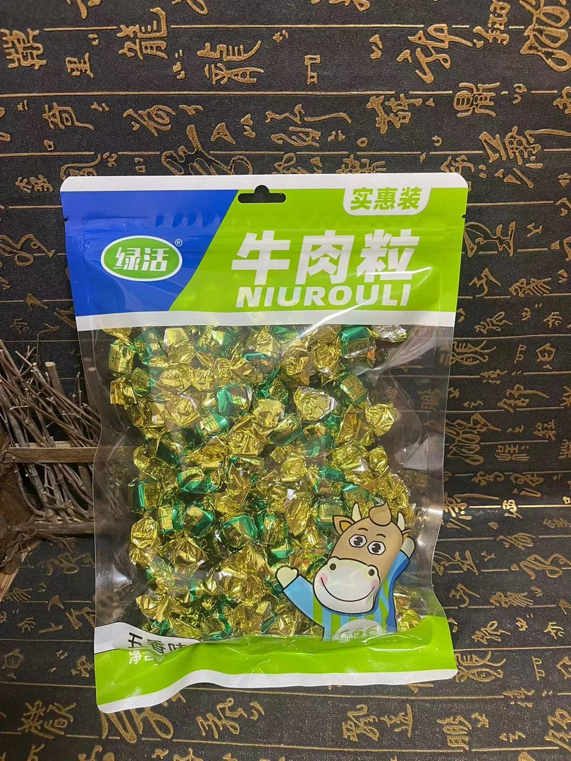 绿活五香牛肉粒加牛肉棒组合