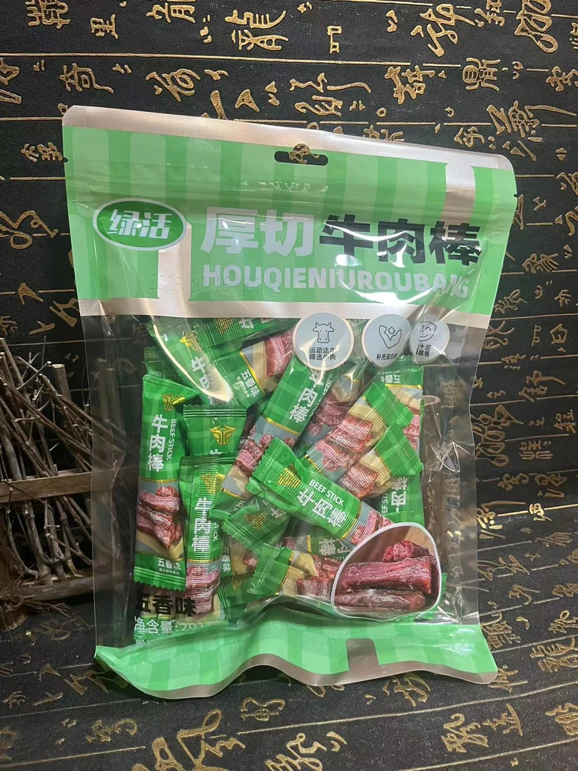 绿活201g厚切牛肉棒
