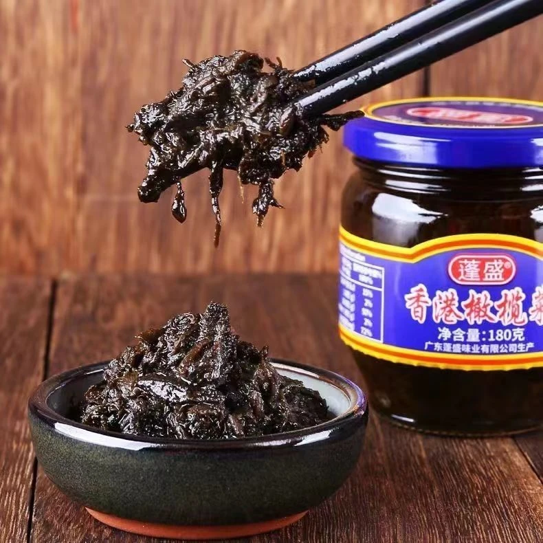 【2瓶装】蓬盛橄榄菜180g下饭菜天热开胃小菜下饭菜罐装瓶装