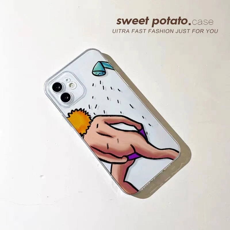 趣味搞怪男适用iPhone13Promax苹果15手机壳11套XR软14全包12防摔