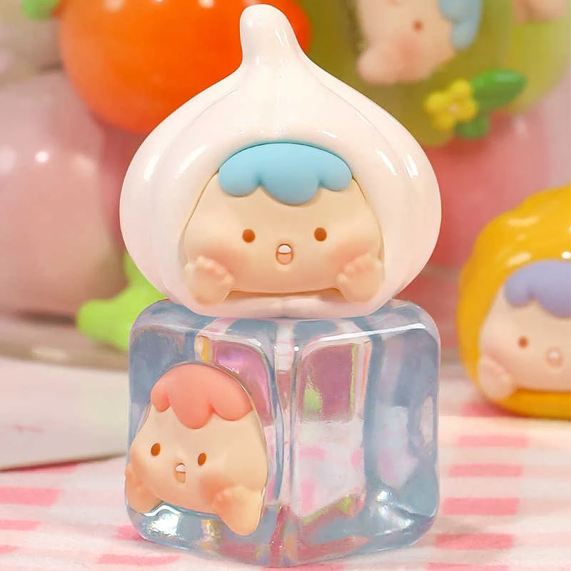 【拆盒】贪吃崽崽萌粒盲袋可爱潮玩三代崽崽美食盲盒手办生日礼物