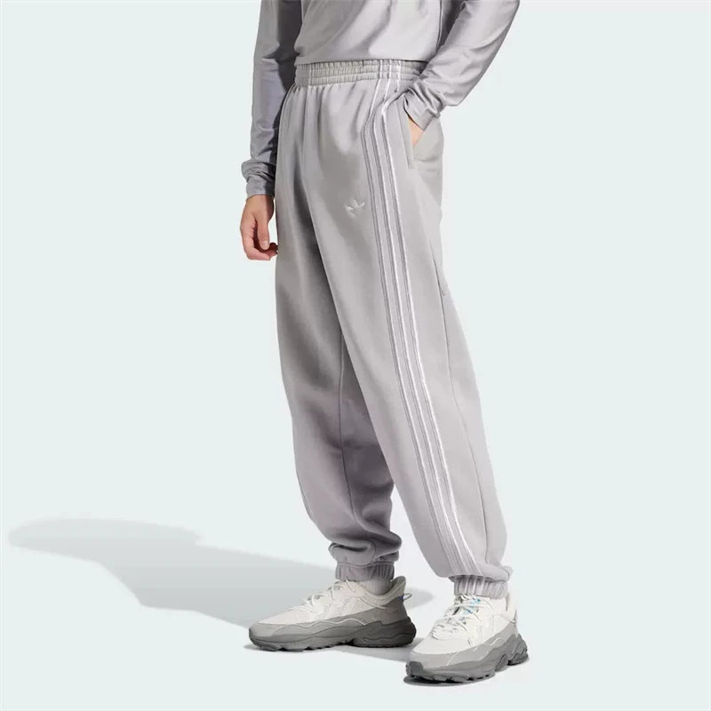 Adidas/阿迪达斯~~三叶草秋季男子针织加绒休闲运动长裤 IT7448