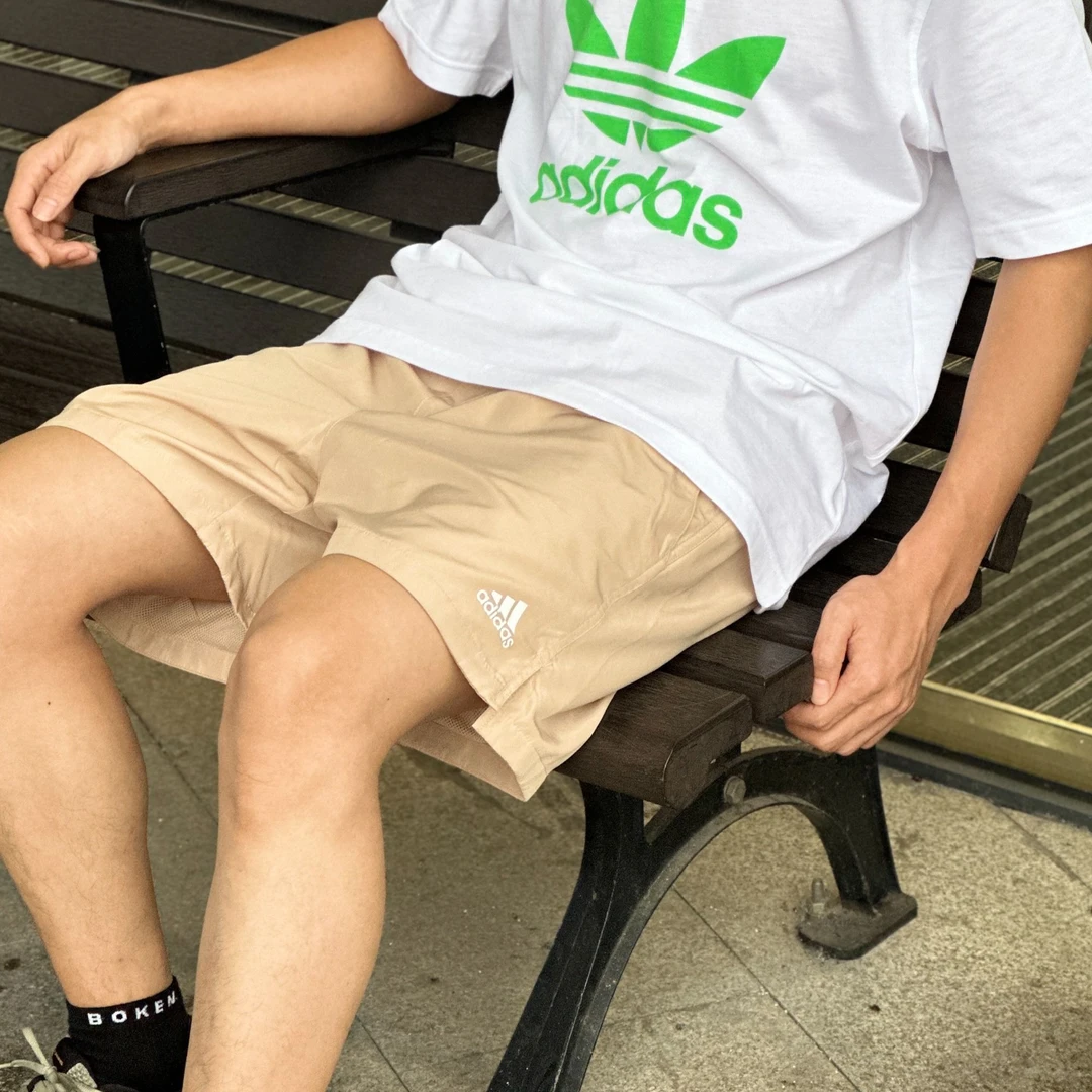 Adidas/阿迪达斯男款夏款运动健身舒适休闲百搭速干短裤 JD5238
